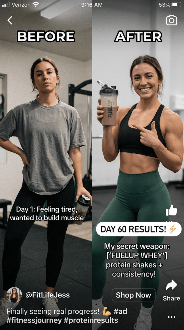 Sample AI-generated ad 3